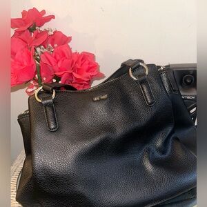 Nine West Black Leather Purse